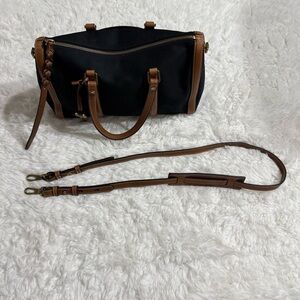 Fossil Black and Brown Crossbody Bag